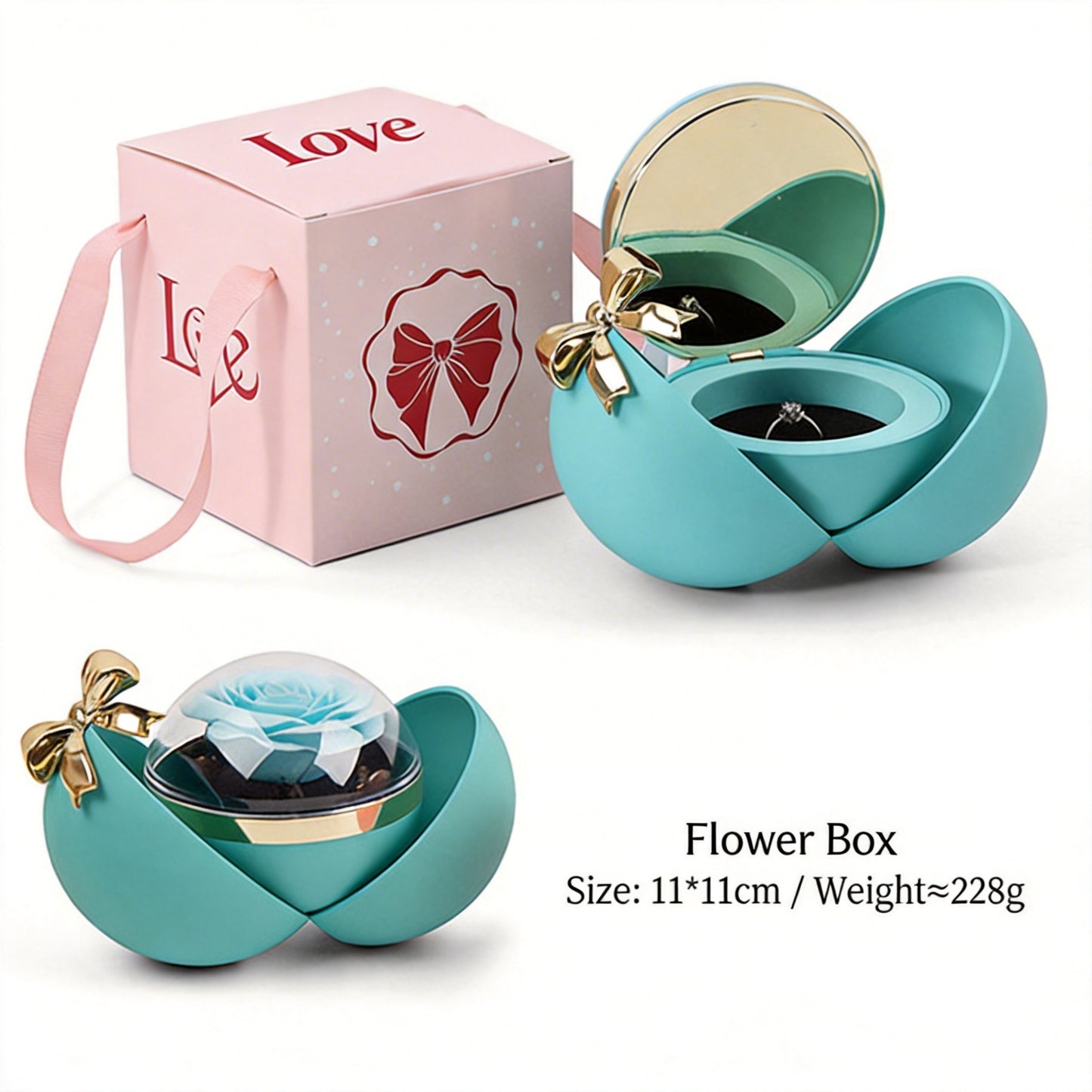 🔥 Limited-Time Offer 🔥 Preserved Rose Gift Box