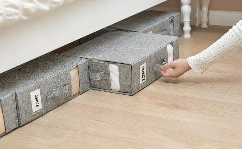 Multi-Use Storage Bags 4Pack Dustproof Organizer For Bedding Quilts Blankets