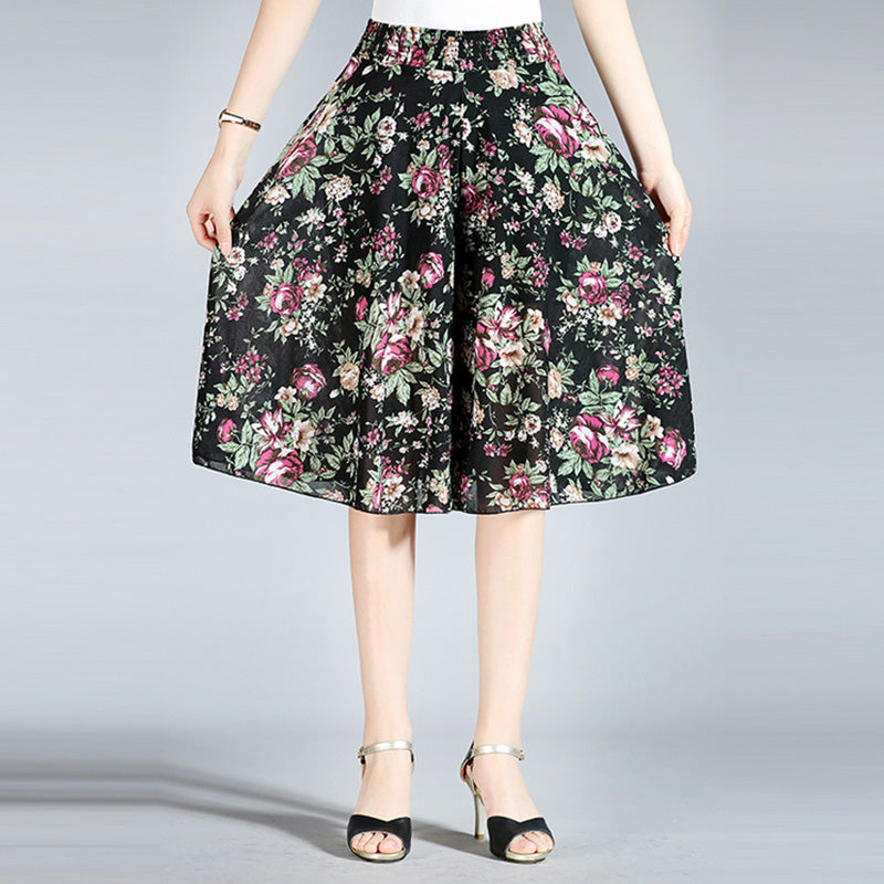 $9.99 – 🔥Women's Vintage Style Wide Leg Culottes