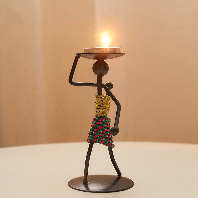 Naotstore - Steel Candlestick-Home Decoration