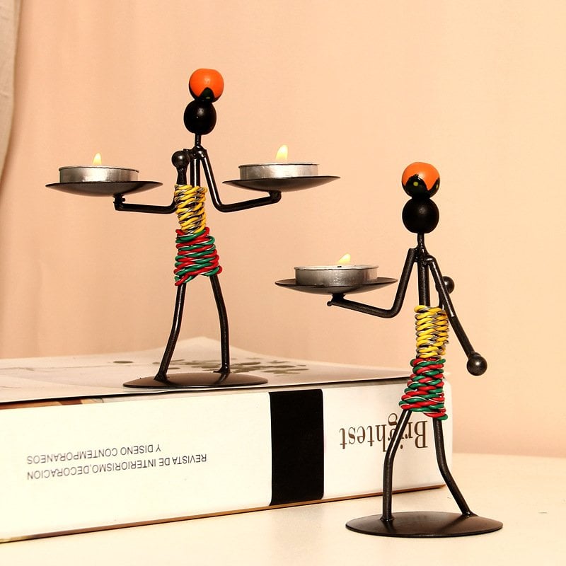 Naotstore - Steel Candlestick-Home Decoration