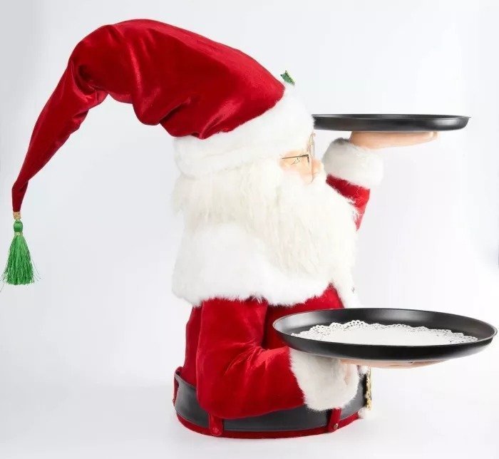 š„This week's hot saleš„ Santa Holdings Tray Figurine
