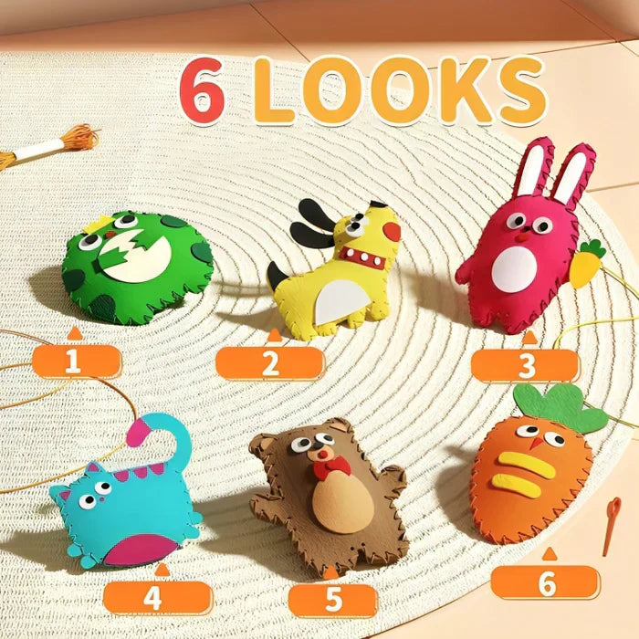 🥕childrens diy sewing craft kits🐰