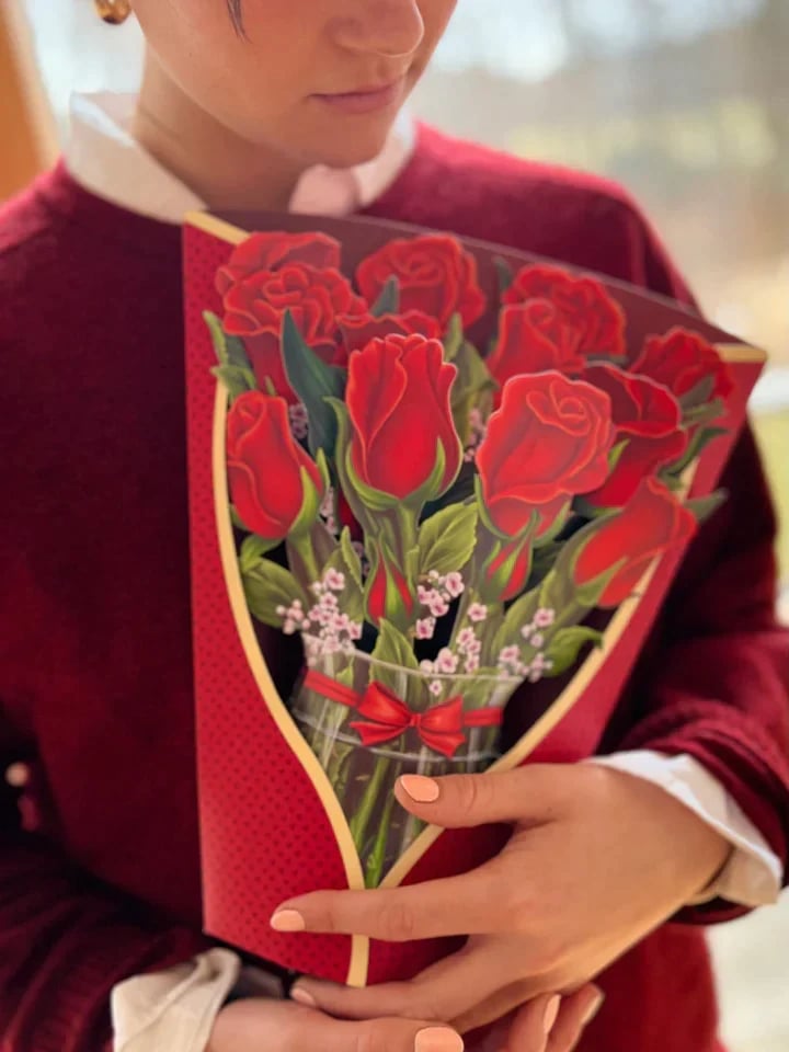 🔥Mother's Day Flash Sale - Save 50% 🔥Pop-up Bouquet Greeting Card