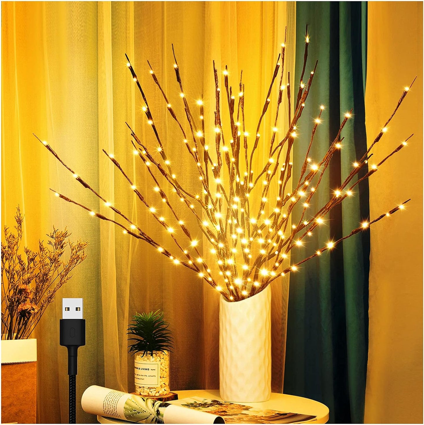 π
-Led Branch Light