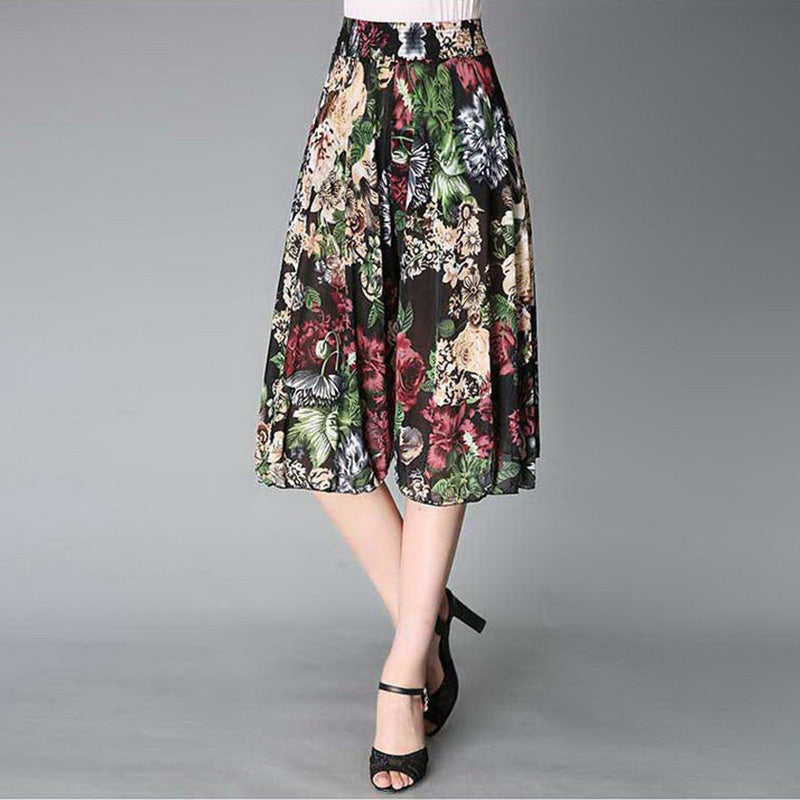 $9.99 – 🔥Women's Vintage Style Wide Leg Culottes