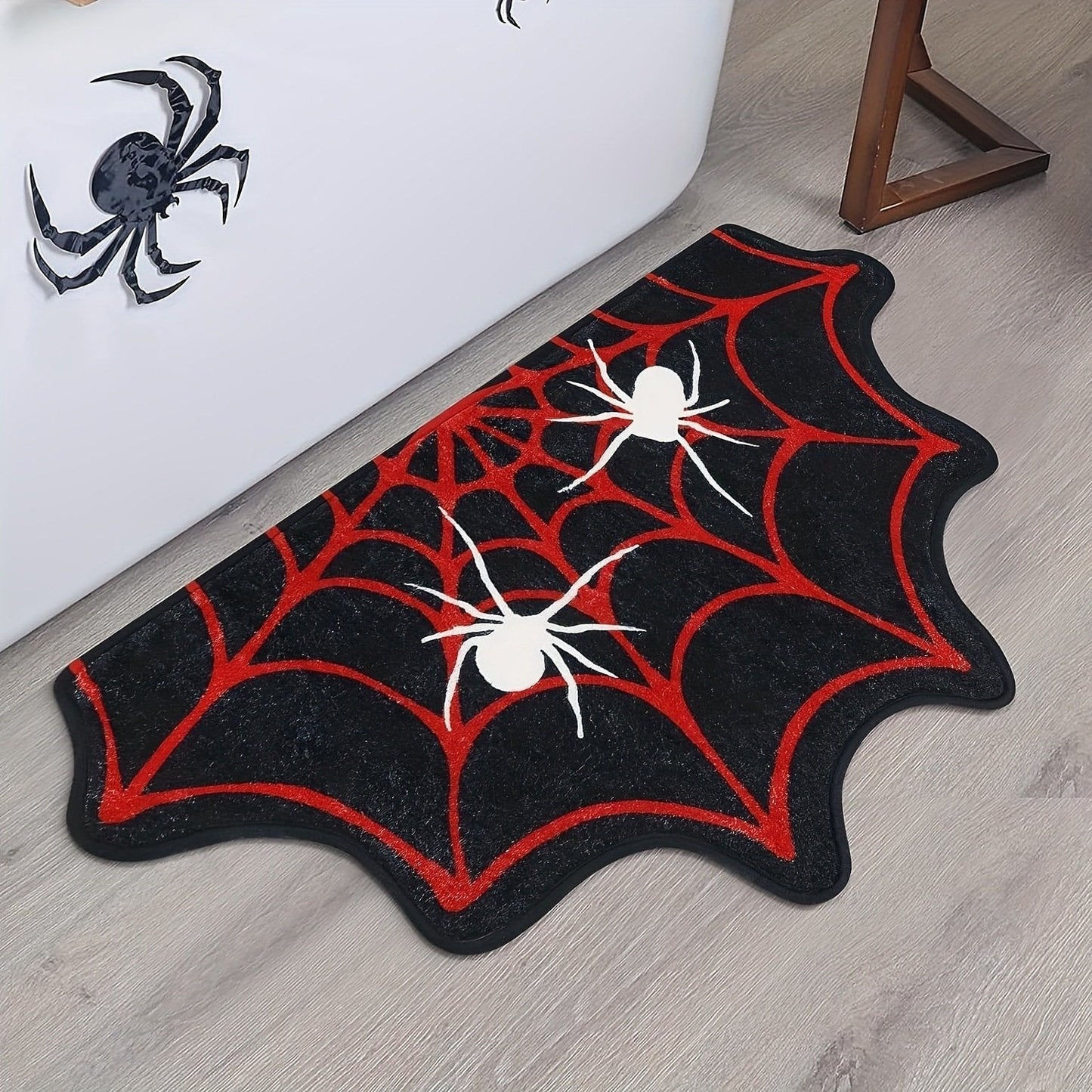 š„This week's hot saleš„Halloween Spider Web Rug