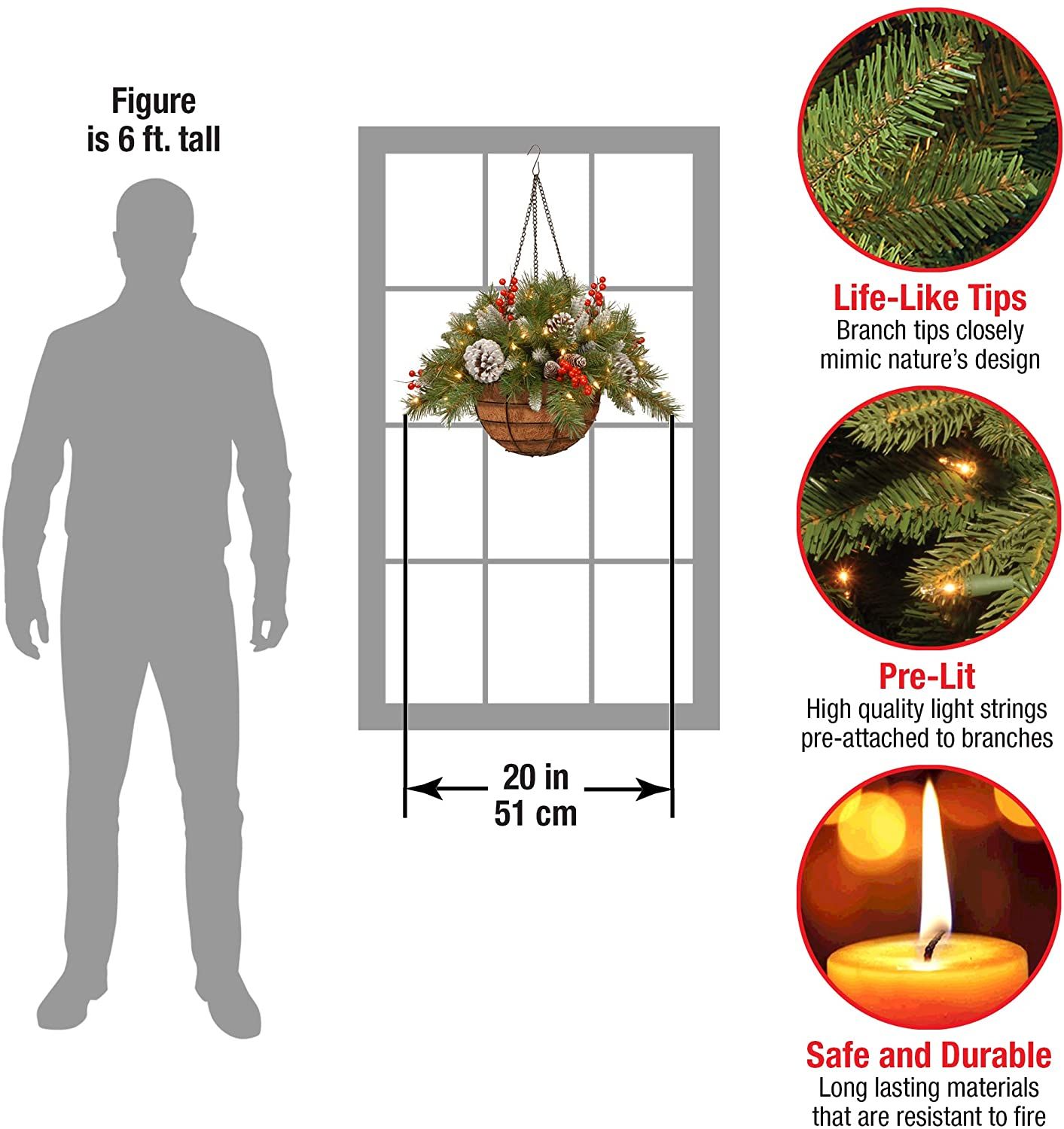 š„This week's hot saleš„ Magic Night Christmas Hanging Basket