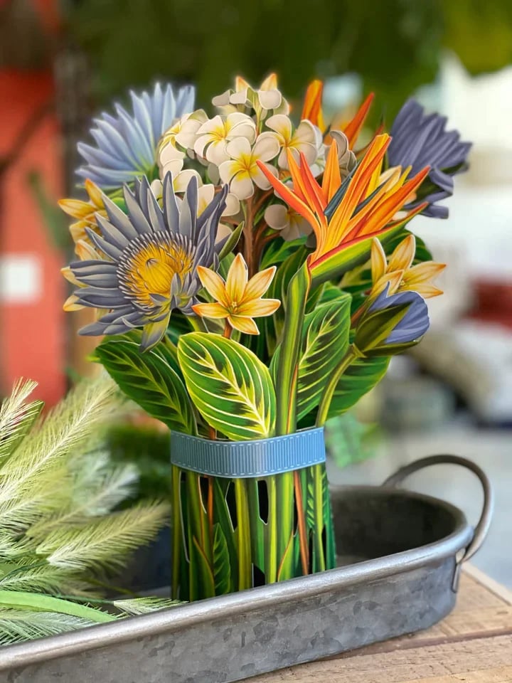 🔥Mother's Day Flash Sale - Save 50% 🔥Pop-up Bouquet Greeting Card