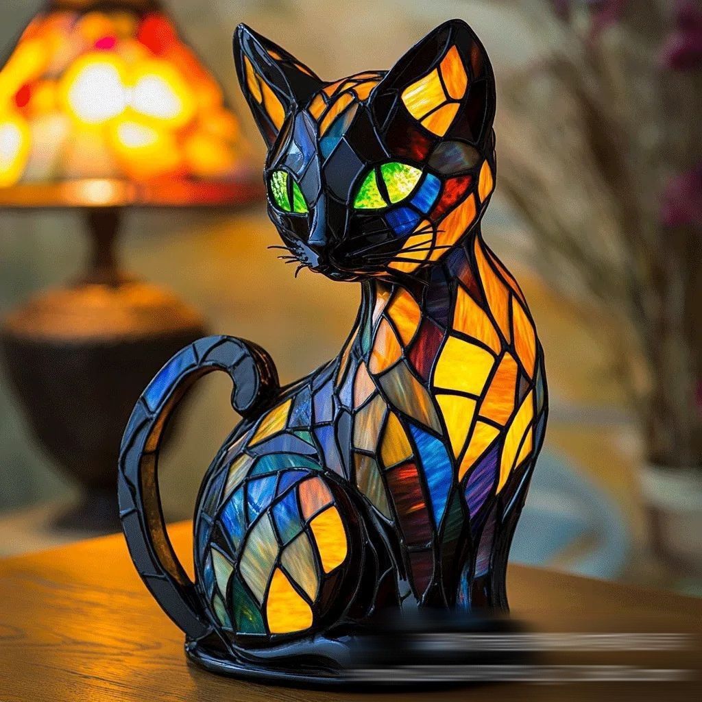 😺Magical Fantasy Dog and Cat Lamp🐶