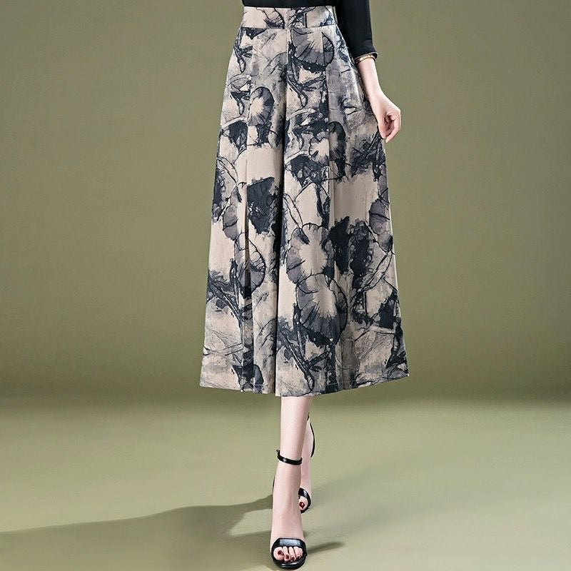 π₯2024 Hot Sale π₯- Elegant women's chiffon skirt with wide legsπ