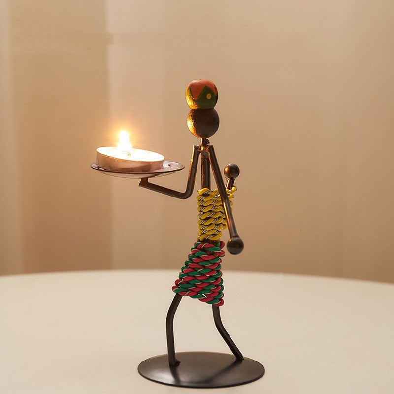 Naotstore - Steel Candlestick-Home Decoration