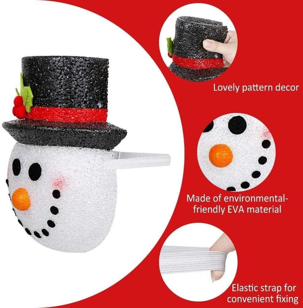 Snowman Porch Light Covers(Two Lampshades)