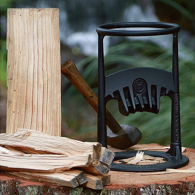 firewood kindling splitter stand