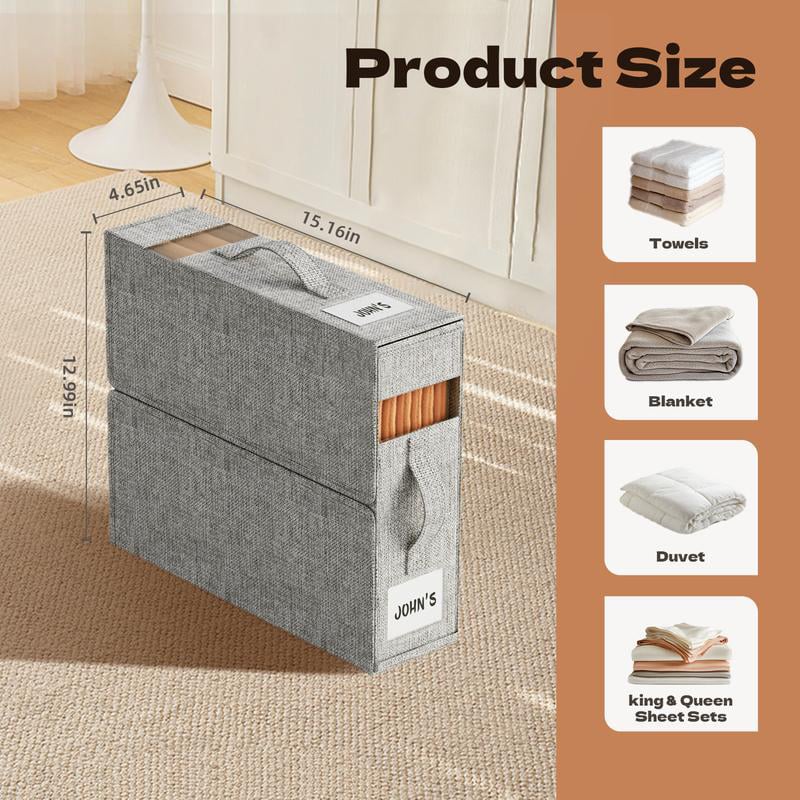Multi-Use Storage Bags 4Pack Dustproof Organizer For Bedding Quilts Blankets