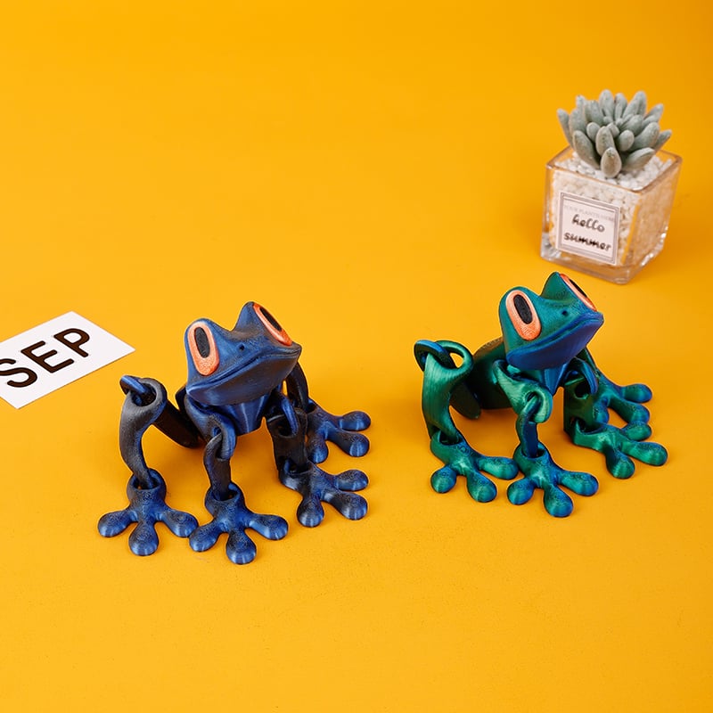 🐸 3D Printed Magnet Frog Toy 🐸