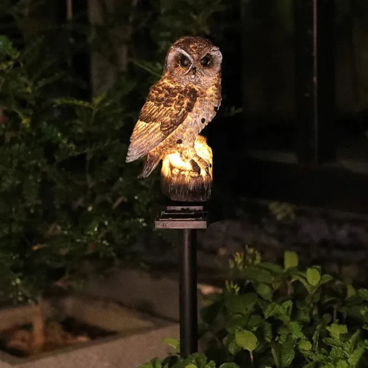 🔥 Limited-Time Offer 🔥 Waterproof Solar Owl Light