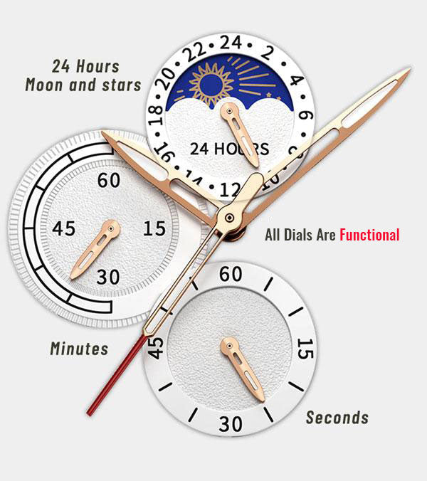 (Limited Time Offer Hurry Up)New Brown Leather Mens Watch Top Brand Fashion Waterproof Watch For Men