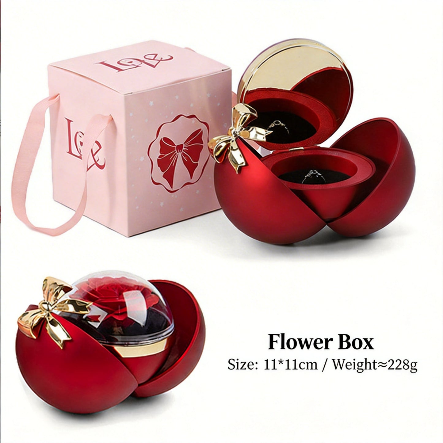 🔥 Limited-Time Offer 🔥 Preserved Rose Gift Box
