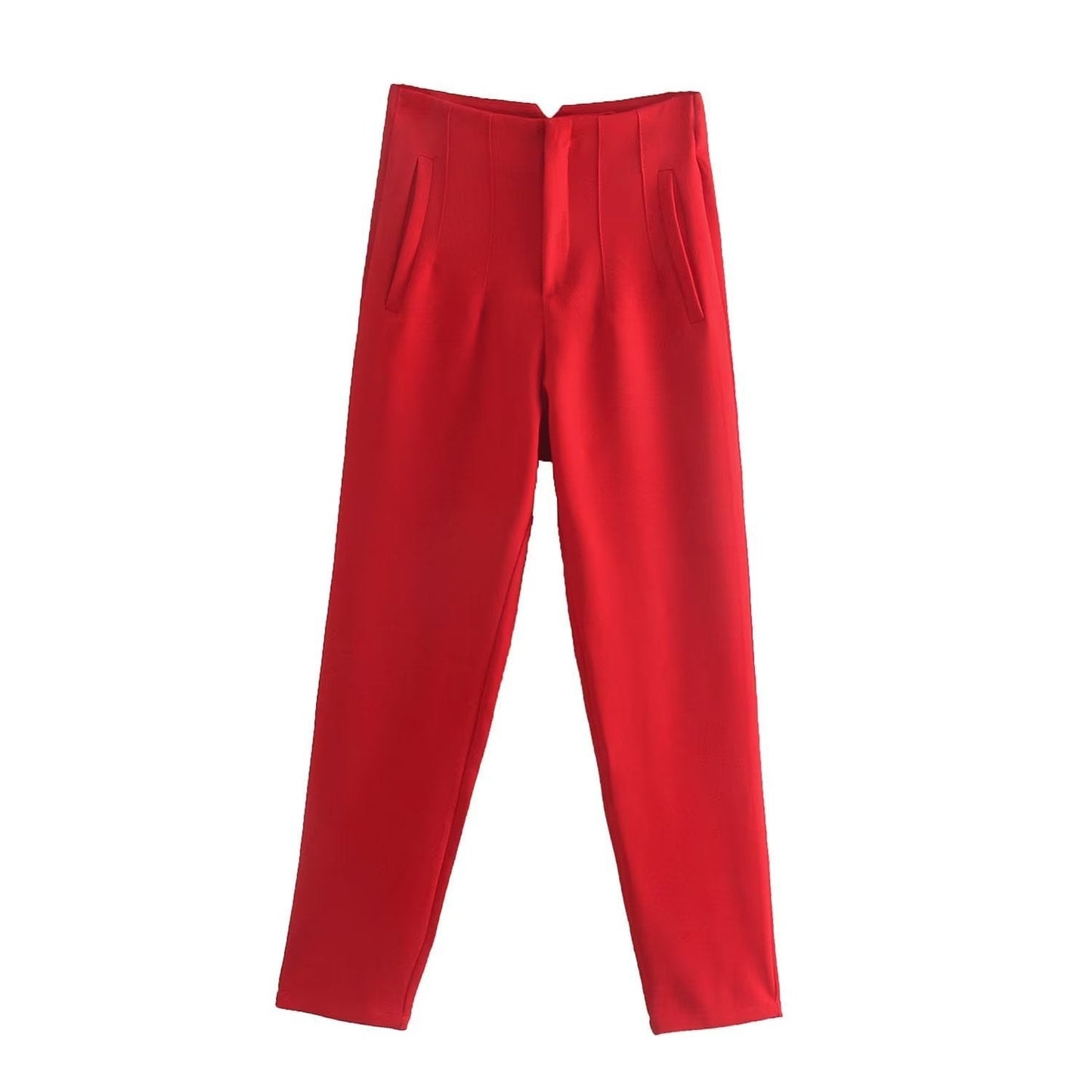 Tailored Pleat High Waist Pants - Buy two and get free shipping!