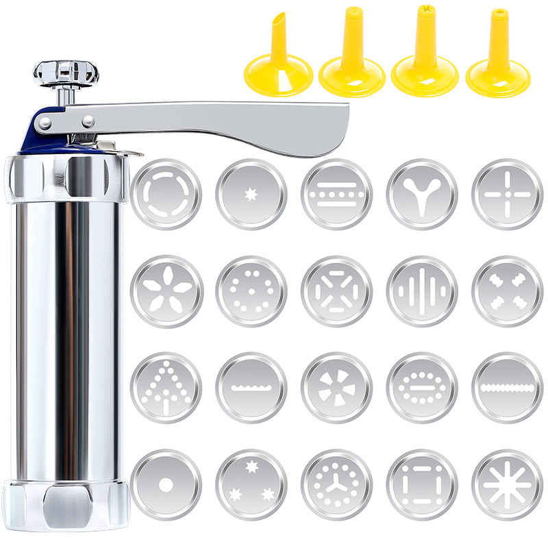 🍪Hot sale 49% off🧇Stainless steel cookie mould gun set