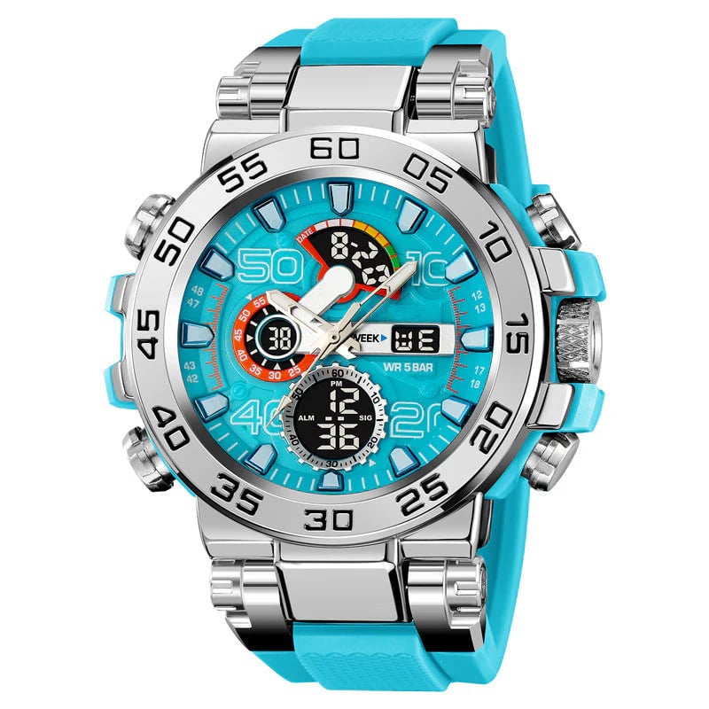 Multifunctional LED Waterproof Digital Watch