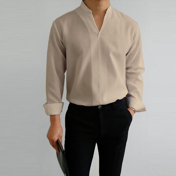 🎁This Week's Special Price $25.99💥Gentlemans Simple Design Casual Shirt