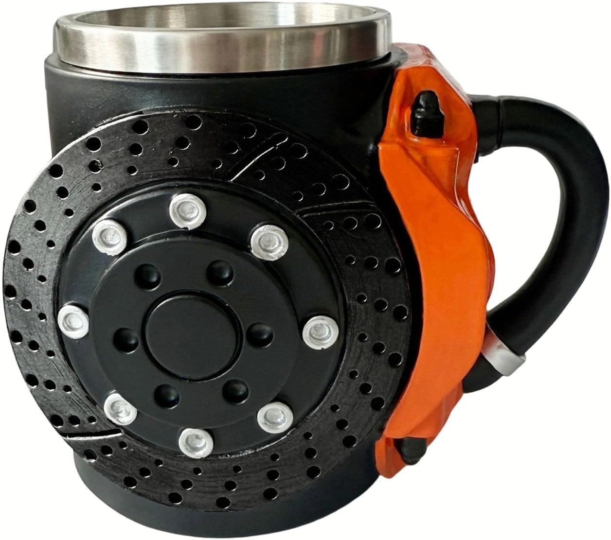 🏎️the coolest brake caliper mug with a car logos