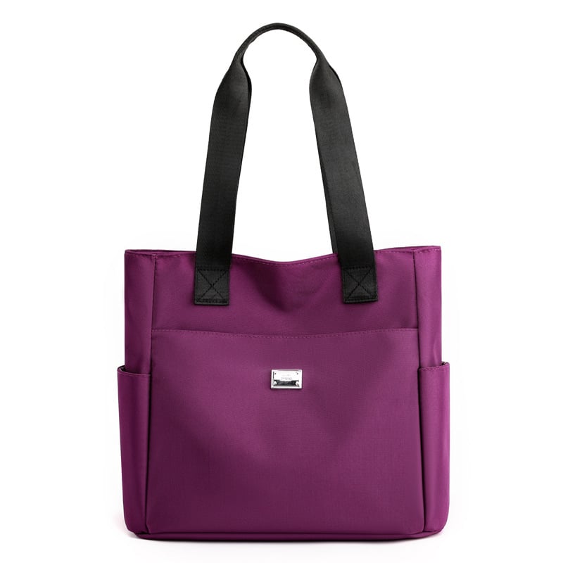 🔥2025 Large Capacity Waterproof Multi Pocket Nylon Shoulder Bag👜
