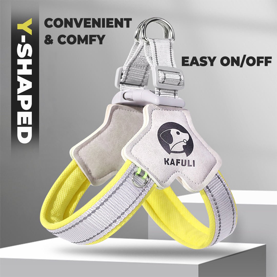 Mesh Fabric Reflective Dog Vest-Buy and get a free rope