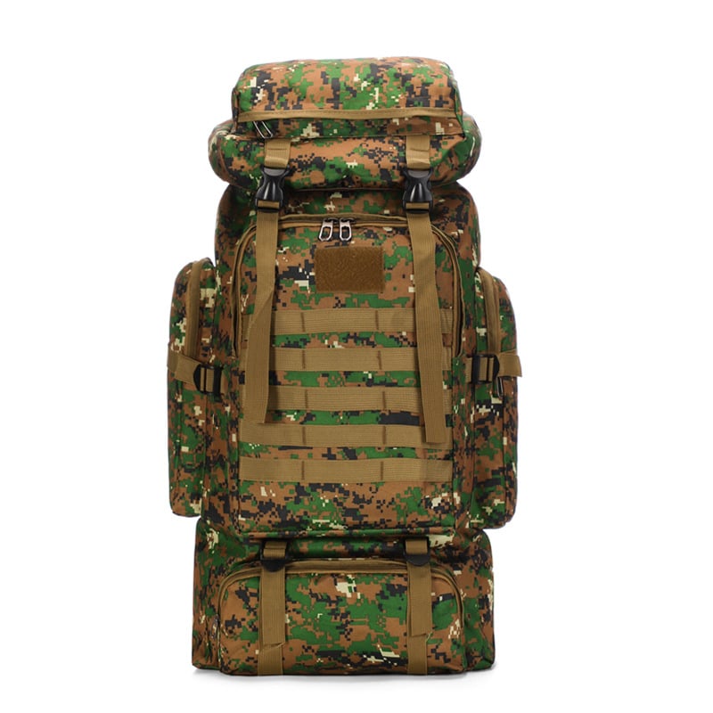 Prepper Bags, 80L Big Forest Bugout Bags, 600D Oxford Fabric Go Bag