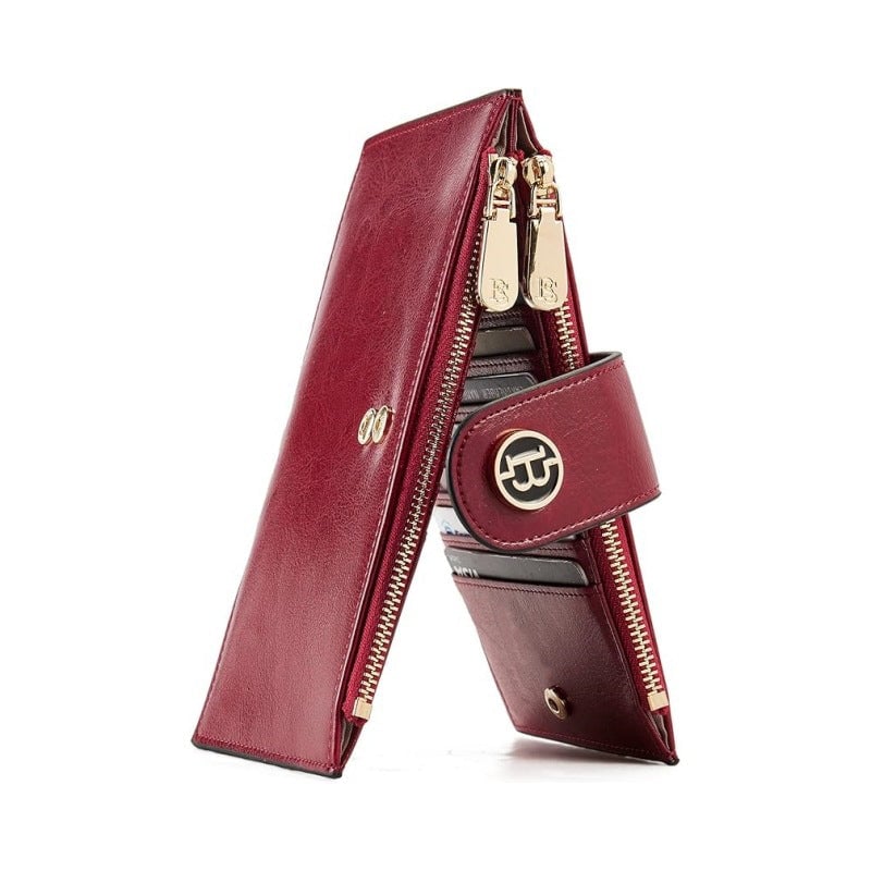 🔥Trendy Clutch with Zipper Pockets and Card Slots