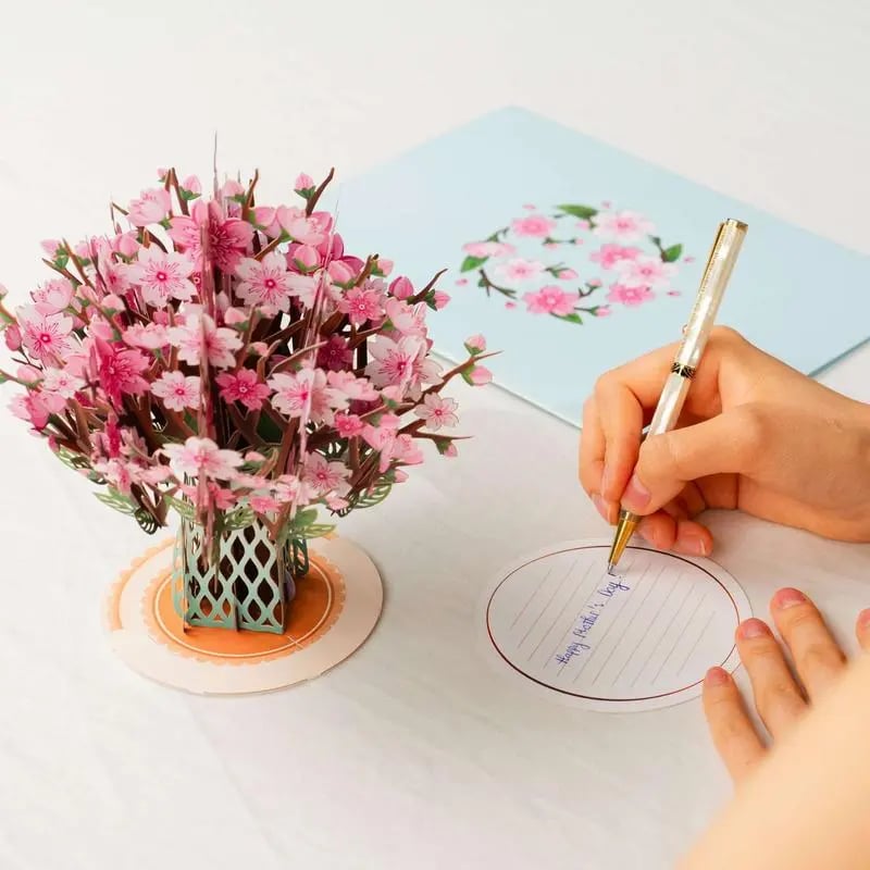 🌸3D Flower Bouquet Pop Up Card