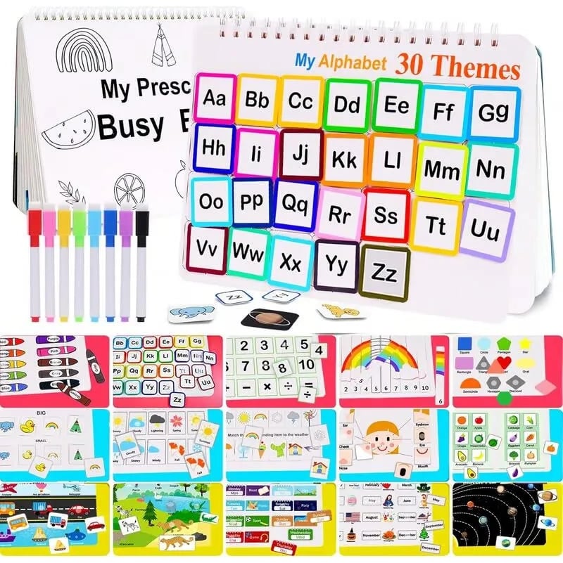 👶My Preschool Busy Book📚Best Christmas Gift For Kids🎅