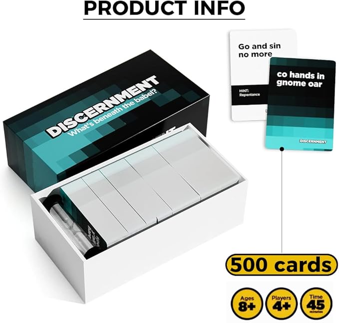 Discernment | What’s Beneath The Babel? -🙏Christian Card Game🤣🎁