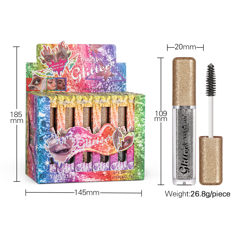 ✨New Products - sparkling diamond 6-color pearlescent mascaras💎