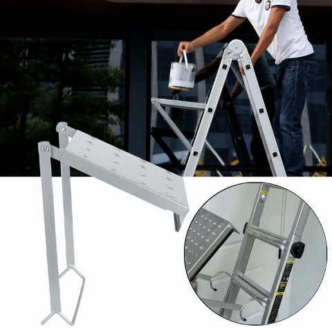 Foldable Steel Ladder Platform – Universal Fit for Step Ladders