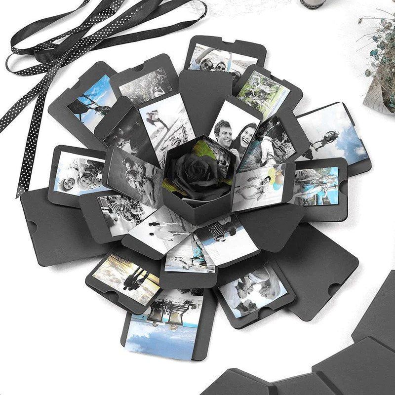 🥳🎁Handmade creative photo DIY album surprise explosion box