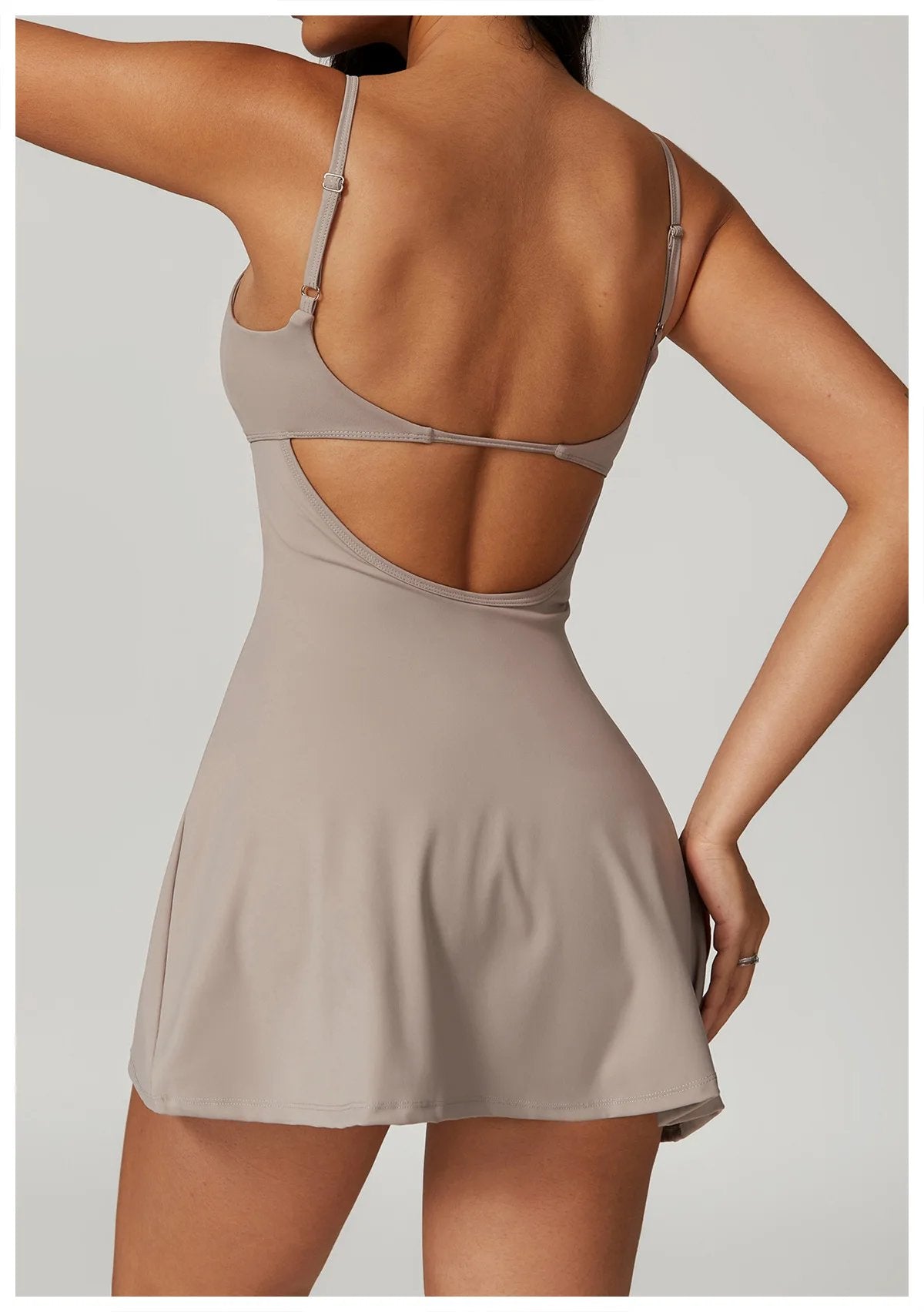 🔥SALE 49% OFF🔥2 in 1 Split Hem Sports Dress - Buy two and get free shipping!