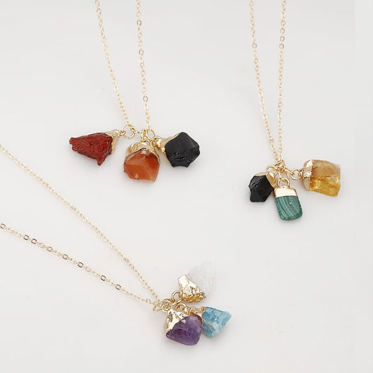 12 Zodiac Birthstone Necklace