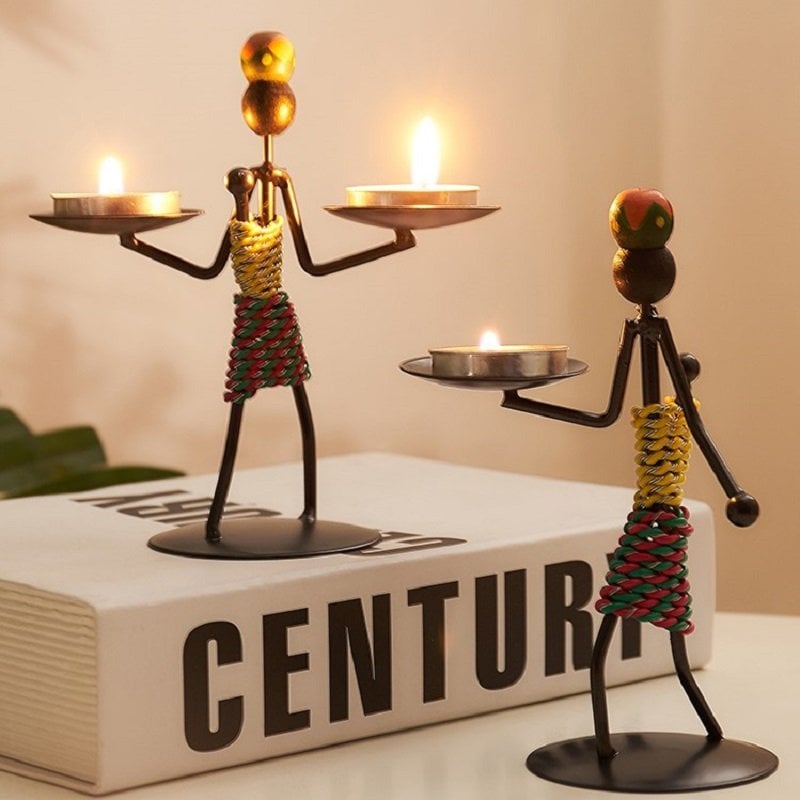 Naotstore - Steel Candlestick-Home Decoration