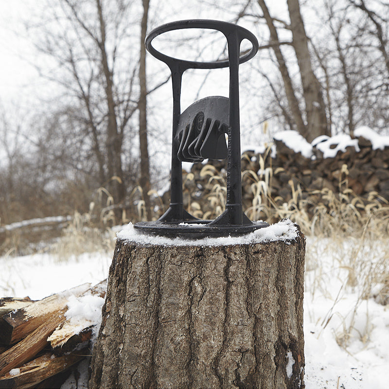 firewood kindling splitter stand