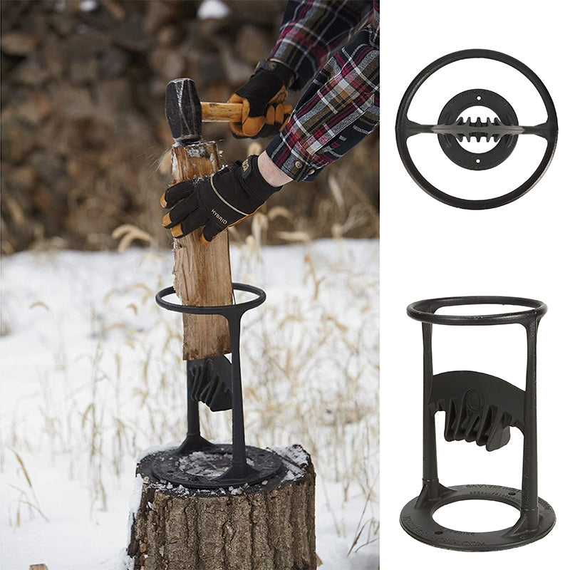 firewood kindling splitter stand
