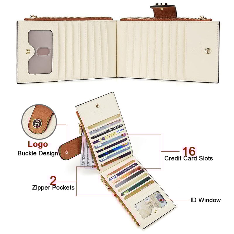 🔥Trendy Clutch with Zipper Pockets and Card Slots