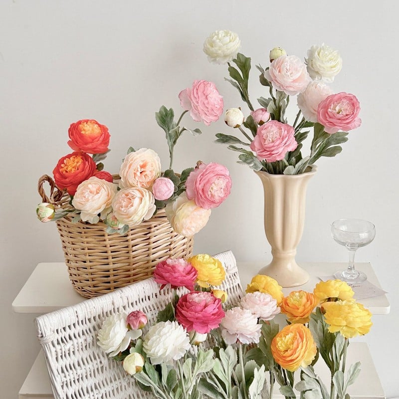 Luxury Artificial Peony Flowers