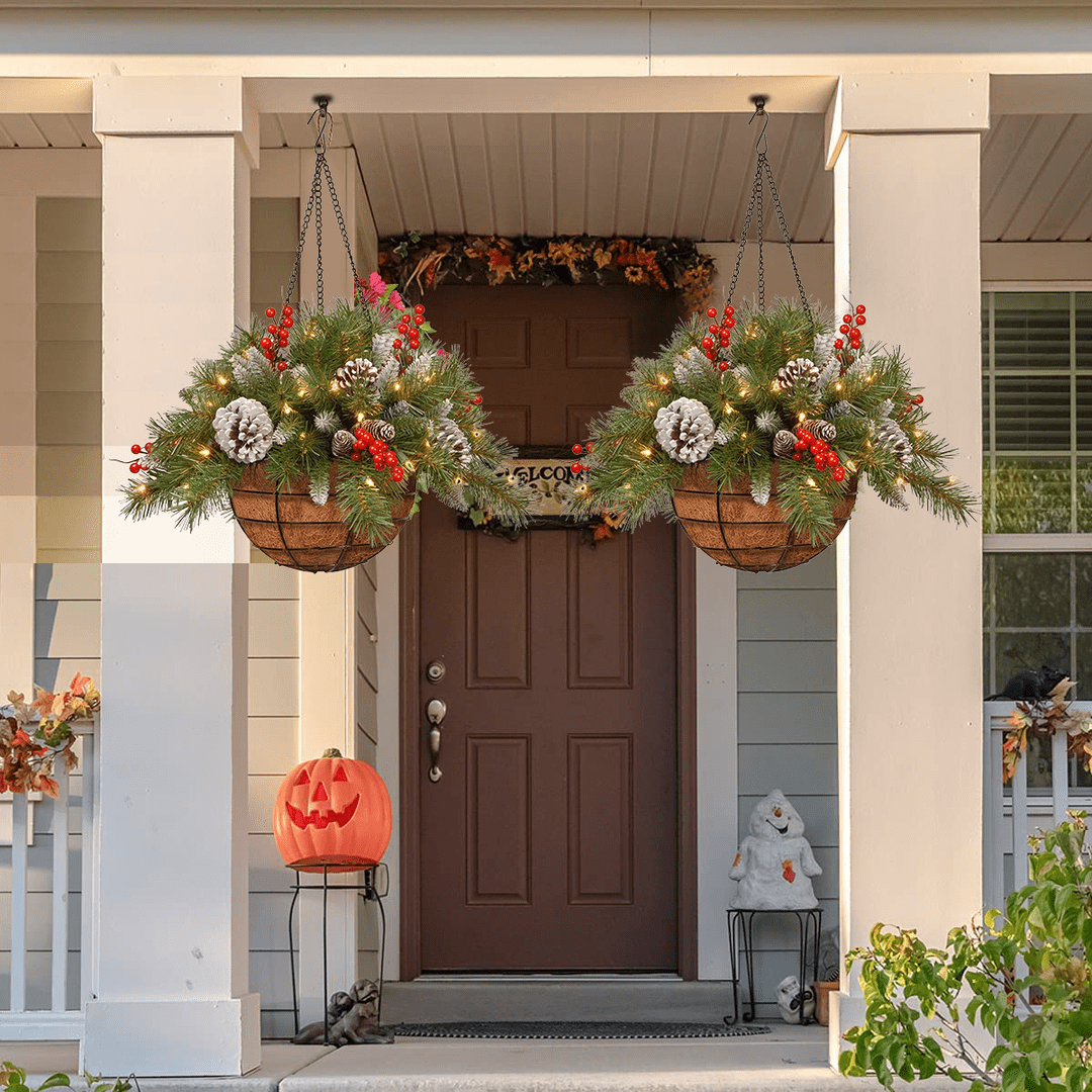 🔥This week's hot sale🔥 Magic Night Christmas Hanging Basket