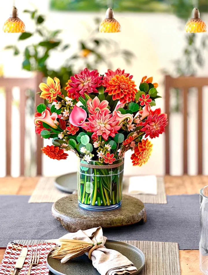 🔥Mother's Day Flash Sale - Save 50% 🔥Pop-up Bouquet Greeting Card