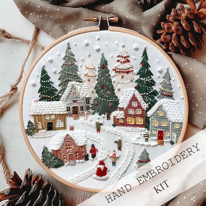 🔥This week's hot sale🔥Christmas Embroidery KIT