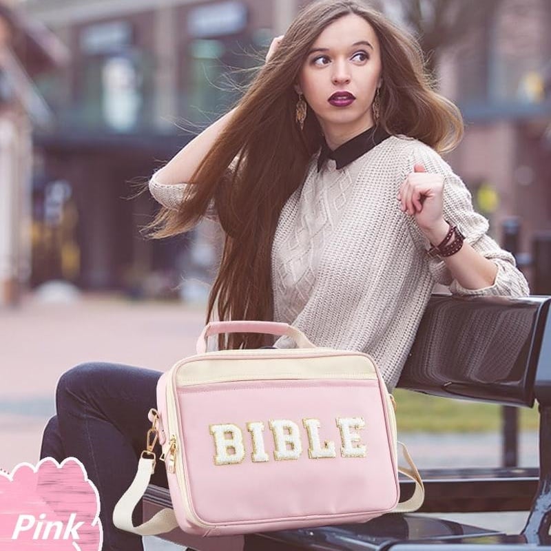 Pretty Bible Bag for Women - Ideal for Church & Gifting!