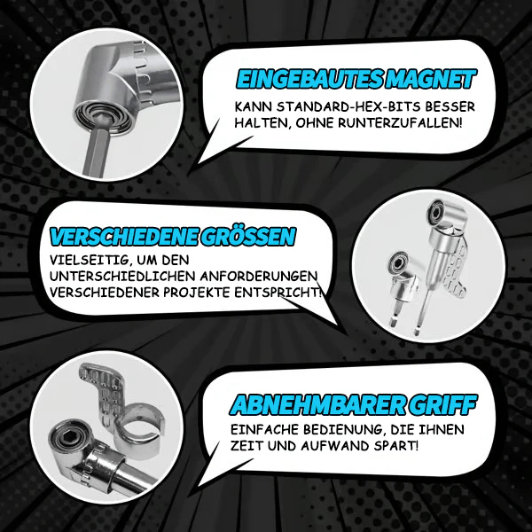 FlexiDrive - 105-Degree Angle Drill Adapter